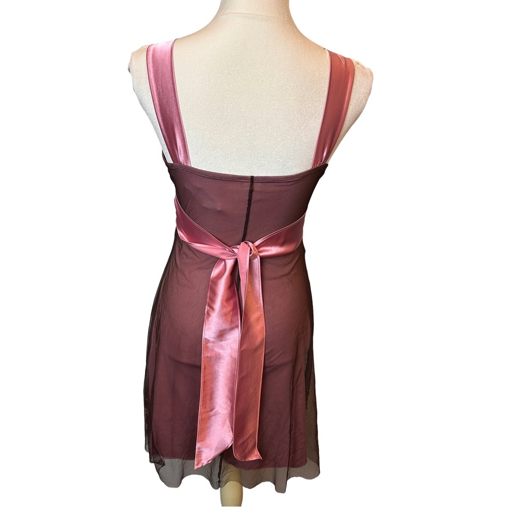 Y2K Fairy Babydoll Tie Back Feminine‎ Dress - Picture 4 of 10
